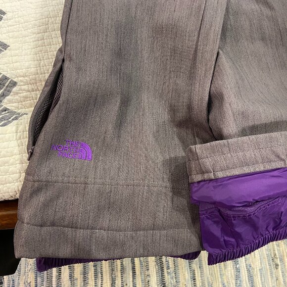THE NORTH FACE Fitted Ski Snowboard Pant Womens Small - Gray - Picture 6 of 6